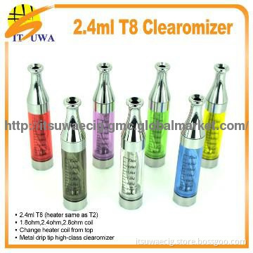 most popular e cigarette tank Itsuwa patent t8